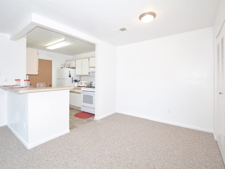Open Floor Plan Layout and Dining Room
